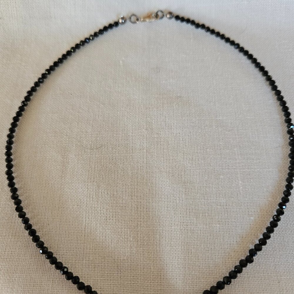 New Micro Spinel Beaded necklace